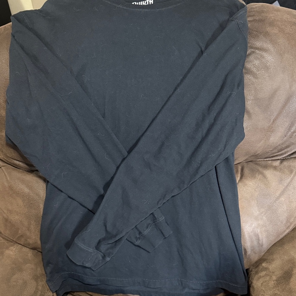 Duluth Trading Co Men's Black Long Sleeve Shirt